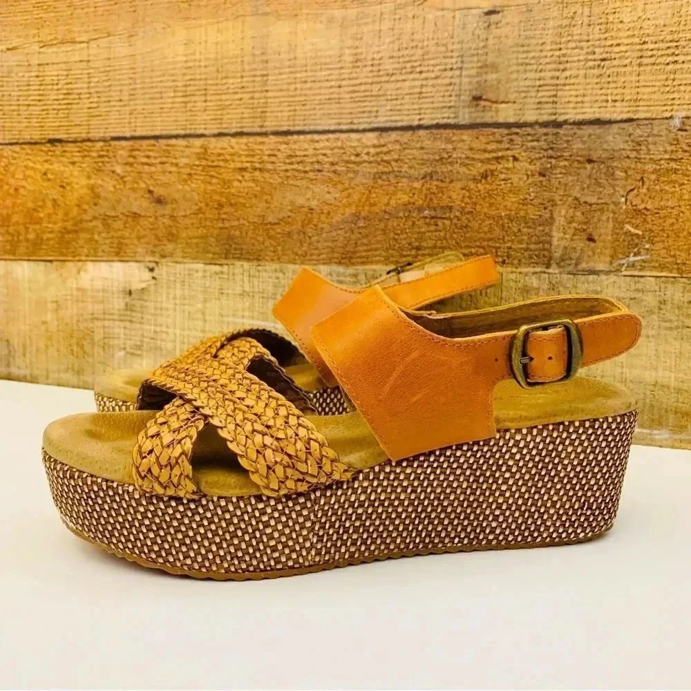 Very Volatile Wedged Sandals - Picture 1 of 6